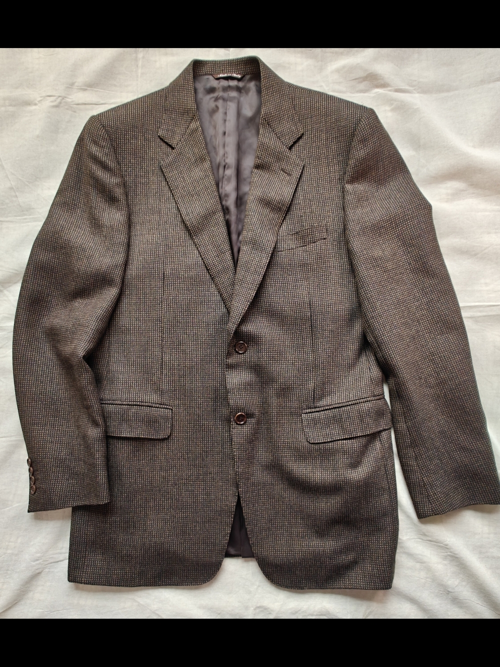Canali Holt Renfrew Tweed Wool Blazer Sport Coat Jacket Mens  50Italy 40(US)VTG